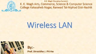 Computer Network - Wireless LAN