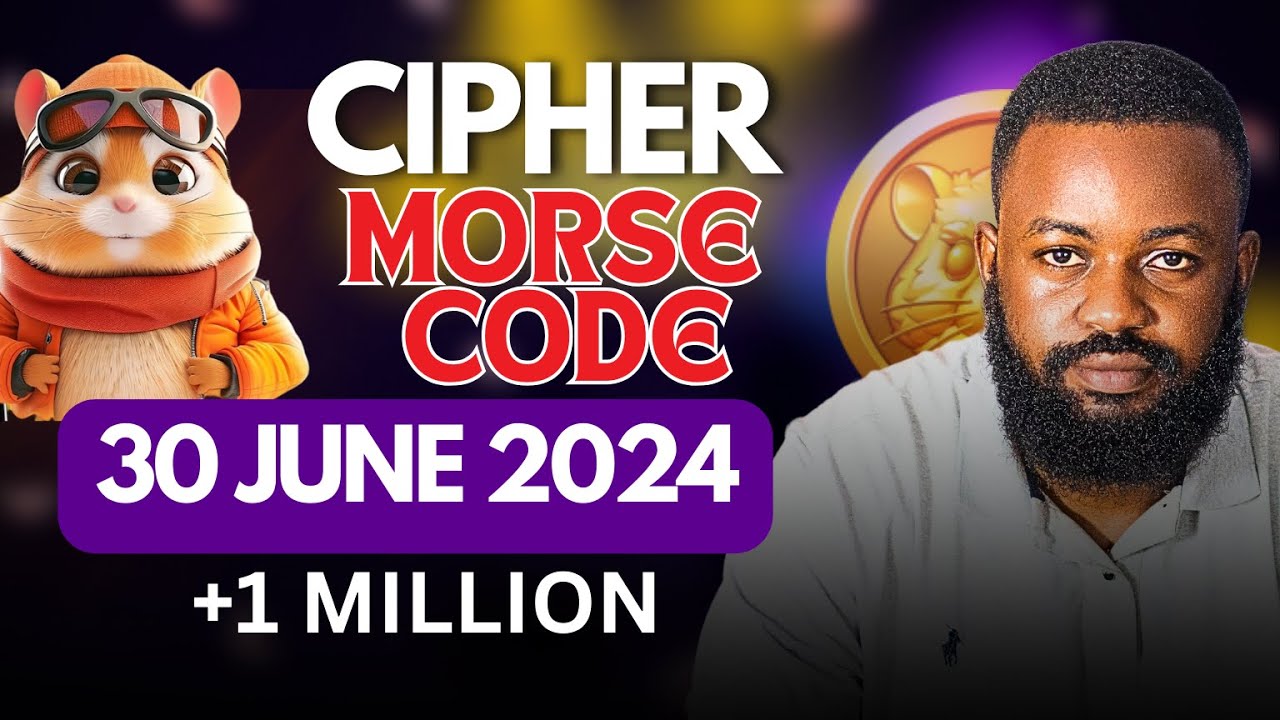 Hamster Kombat daily cipher Morse code || 30/06/2024 - YouTube