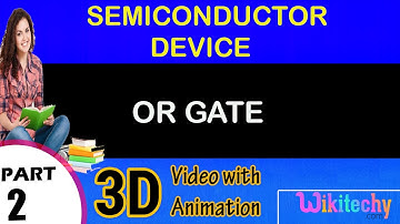 OR Gate Semiconductor Devices Class 12 physics subject notes lectures CBSE IIT JEE NEET