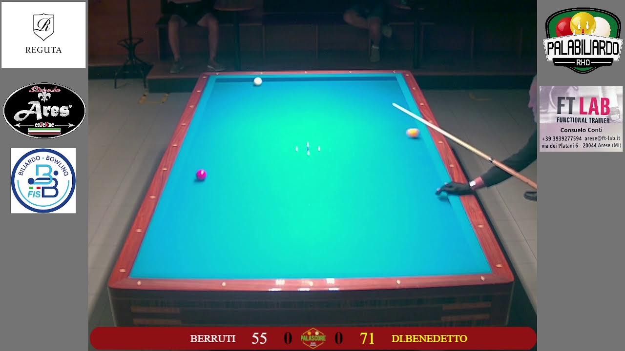 FINALI GARA 2/3 Cat - Tabellone Finale - 25 Luglio 2026 - Biliardo 11