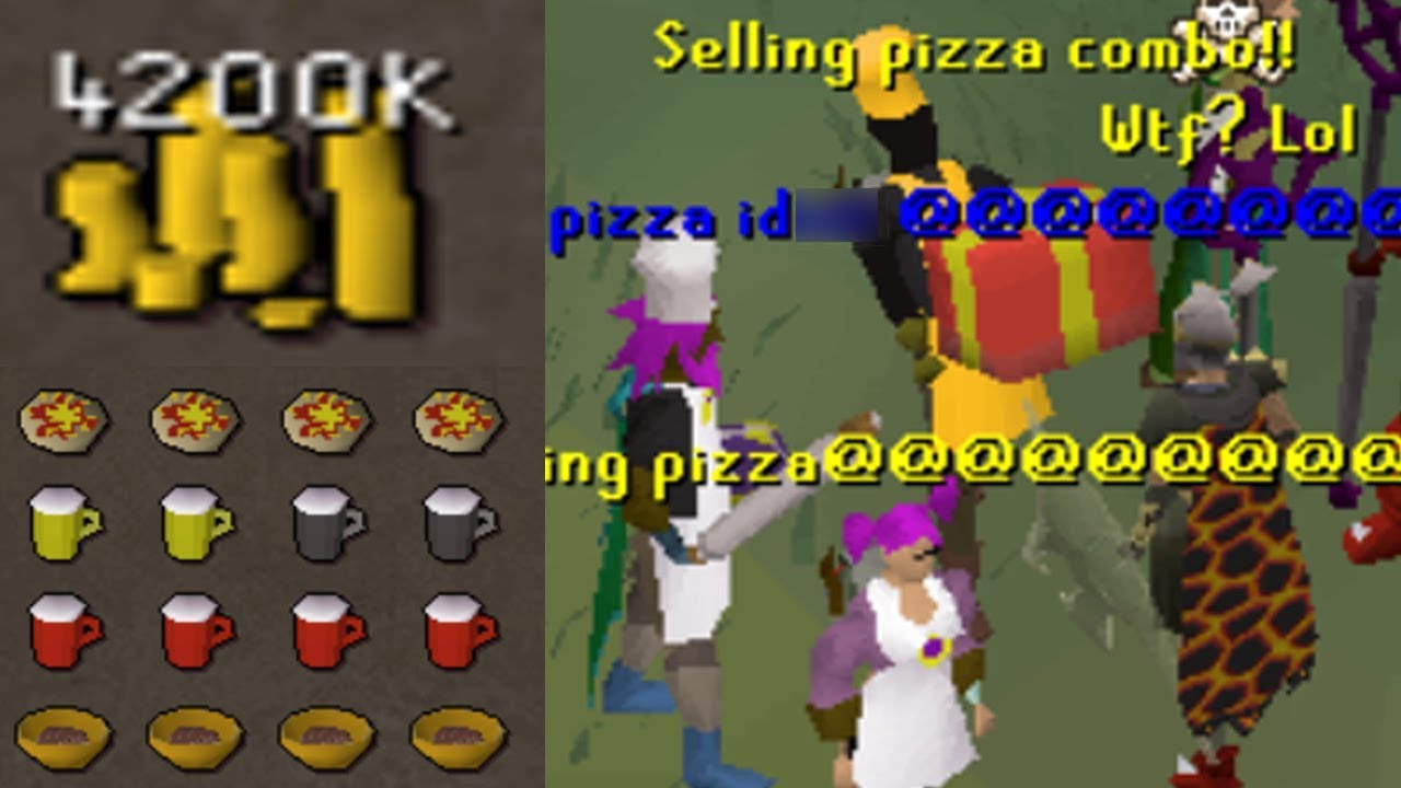 Revealing Runescape OVERPOWERED Pizza Market YouTube