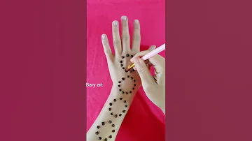 افكار وحيل لنقش الحناء ع اليد Ideas And Tricks For Henna Inscription And An Amazing Result 