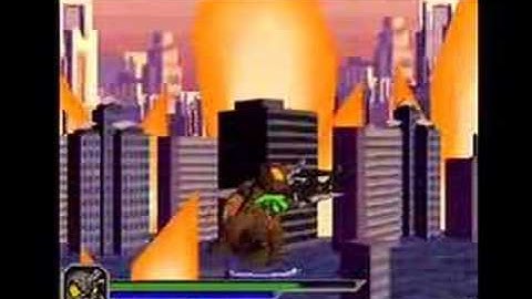 Godzilla Unleashed: Double Smash - Megalon Action