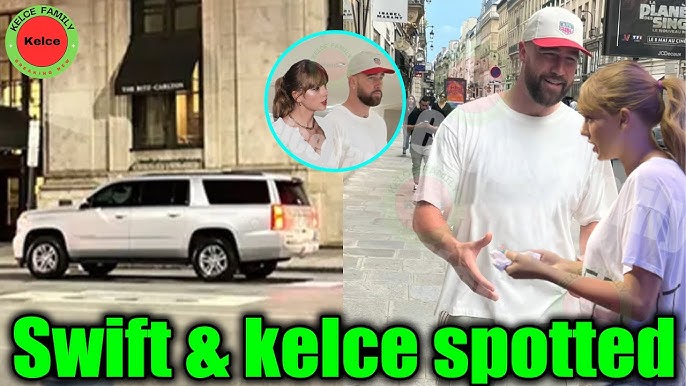 Travis Kelce and GF Taylor Swift appeared hand in hand at luxury shopping mall in Italy
