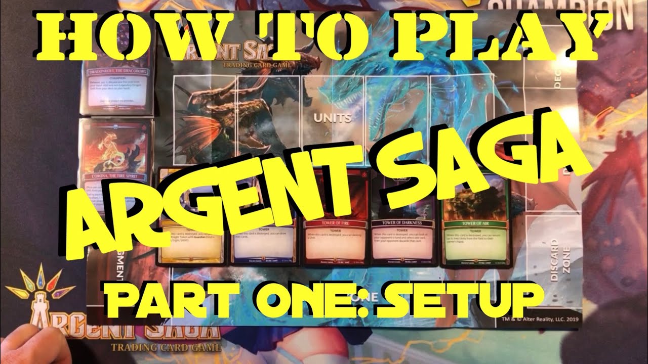 How To Play Argent Saga - Part One: Setup!