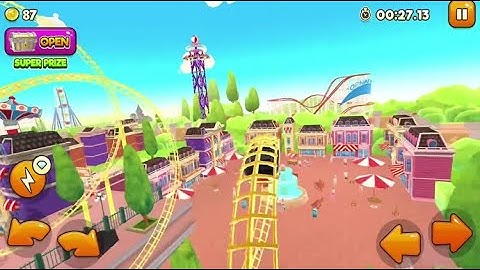 Thrill Rush Theme Park Android Gameplay | Level 1-5 | By Spil Games