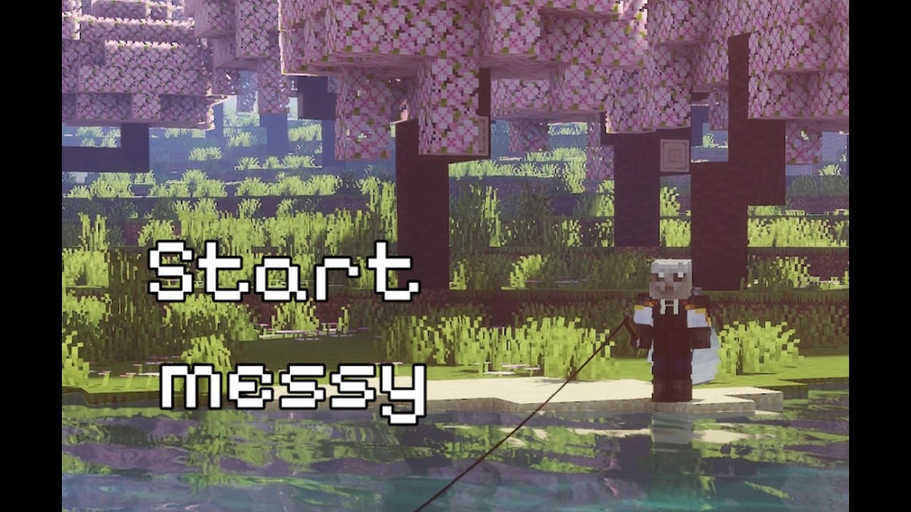 Sometimes, you gotta start messy