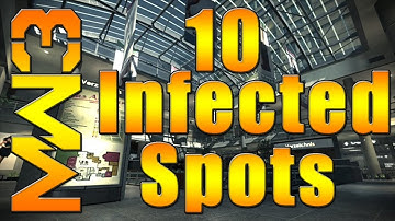 MW3 || 10 INFECTED SPOTS || ARKADEN