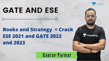 Books And Strategy  =  Crack ESE 2021 And GATE 2022 and 2023 | GATE Examination | Gaurav Parmar