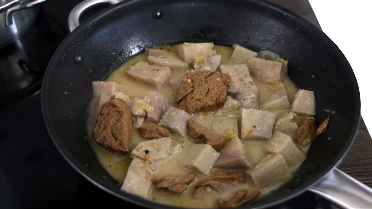 Vt nu chao chay (Mock Duck with Fermented Tofu - Vegetarian Recipe)   Helen