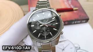 Hwatch Review Đồng Hồ Nam Casio Edifice Efv-610D-1Av Pin Dây Sắt