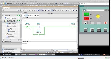VIDEO AULA 01 - SIMULANDO UMA IHM E UM CLP SIEMENS NO TIA PORTAL ( PASSO A PASSO ) !!!