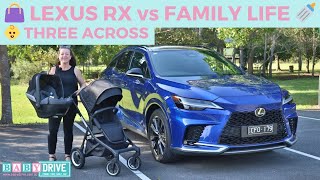 2024 Lexus RX350 review - BabyDrive pram and child seat test