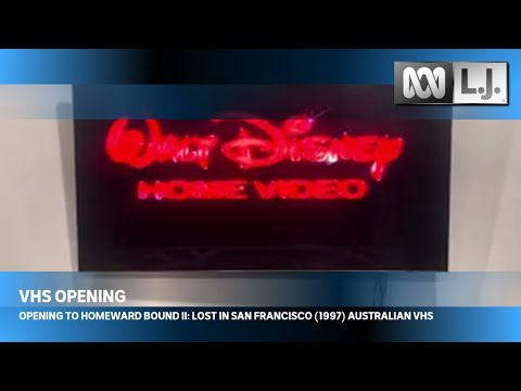 Opening to Homeward Bound II: Lost in San Francisco (1997) Australian VHS