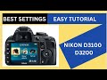 Nikon D3100 & D3200 Tutorial (Hindi/Urdu) Best Settings for Photo & Video