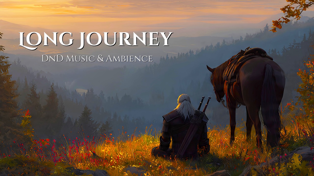 The Witcher’s Solitude | Quiet Valley Ambience | DnD Music Focus & Relaxation