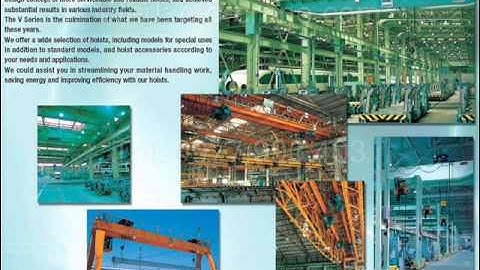 cổng trục dầm đơn, cầu trục treo, palăng điện