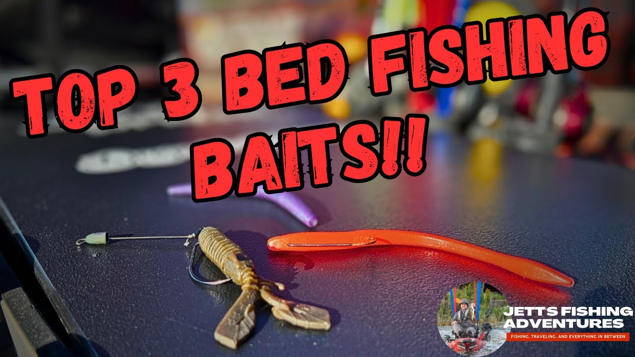 Top 3 Baits for Fishing the Spawn!! | Spawn Bass Fishing