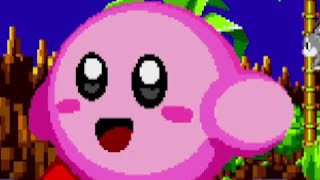 Kirby in Sonic the Hedgehog (Sonic 1 Hack) by Lone Devil - Full Longplay with All Chaos Emeralds