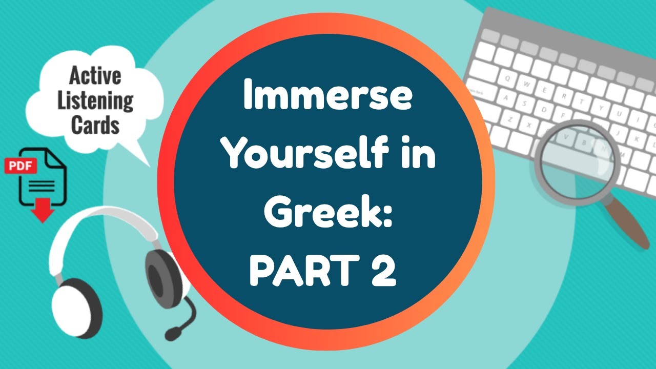 Immerse Yourself in Greek Part2 | Learn Real-Life Greek Conversations | Everyday Phrases & Dialogues
