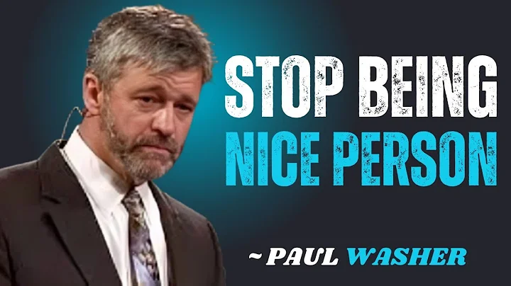 STOP BEING NICE PERSON~\\!! PAUL WASHER BEST MOTIVATION SPEECH!!#motivationspeech