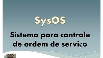 SysOS - Sistema para controle de ordem de serviço