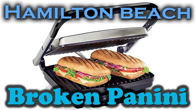 Hamilton Beach Panini Maker:[Detailed Review Inside}-SimpleGreenMoms