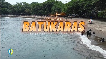 Pantai Batukaras Pangandaran 2022 Long Range Drone View ||