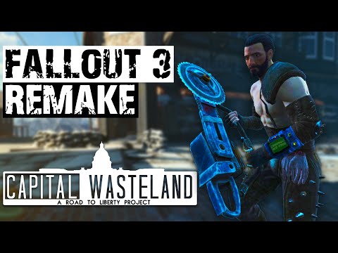 Ремейк Fallout 3 - The Capital Wasteland | Первые моды уже вышли!