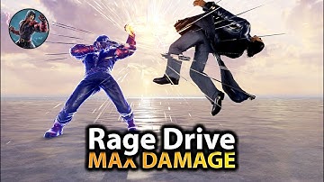 Jin Kazama Rage Drive Combos | +Max Damage