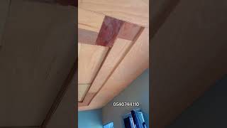Plywood pop ceiling design