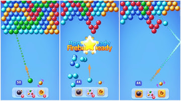 Shoot Bubble 🟣🔵🟡 Bubble Shooter Gameplay Android, Ios (Level 10)