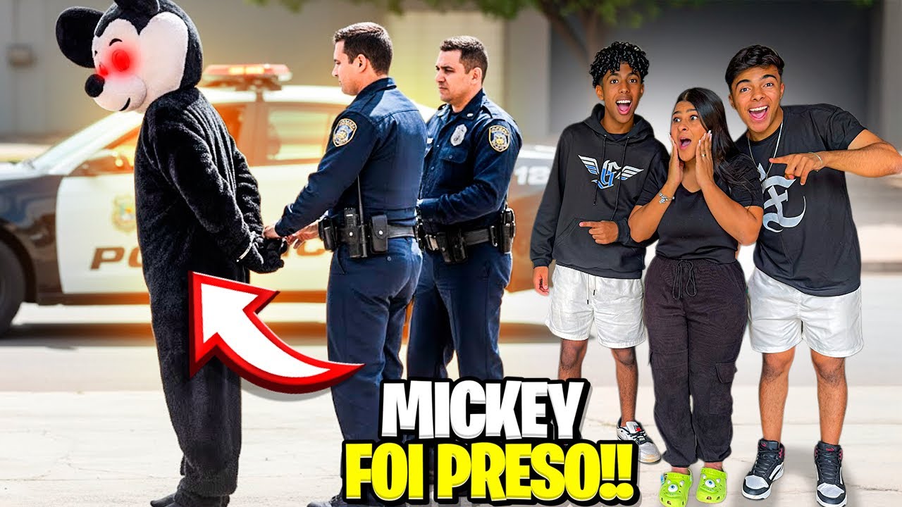 MICKEY MALVADO FOI PRESO! *Será que estamos livres dele?
