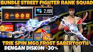 ( 2 PEMENANG ) TRIK SPIN M60 FROST SABERTOOTH‼️DENGAN MURAH | FREE FIRE MALAYSIA❤️