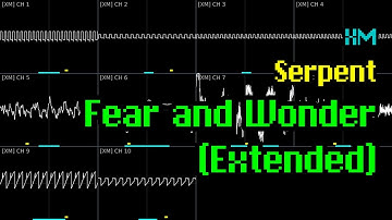 Serpent - "Fear and Wonder (Extended)" (XM, 2009) [Oscilloscope Visualization]