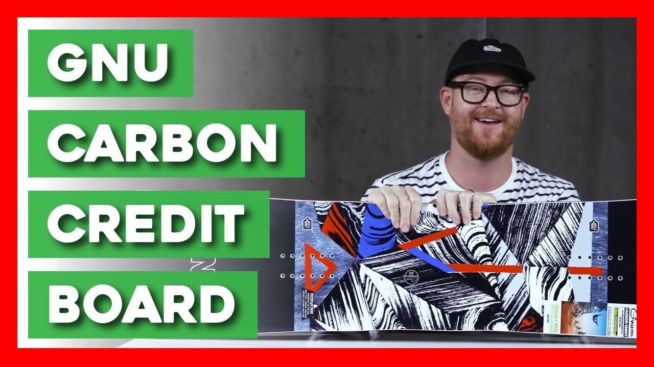 2020 GNU Carbon Credit Snowboard - YouTube