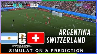 ✅ ARGENTINA vs SUIZA 🇦🇷🇨🇭| COPA MUNDIAL DE LA FIFA 2026 | Partido Simulación