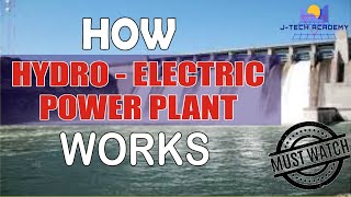 Hydro electric Power Plant Operation explained by J-Tech Academy.