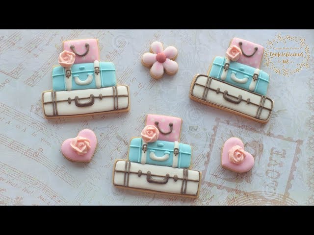 CC2C Travel Adventures Suitcase Triple Stack Cookie Cutter (CC2C201)-Coordinates With Cookie Classes To Cash Membership - Summer's Sweet Shoppe