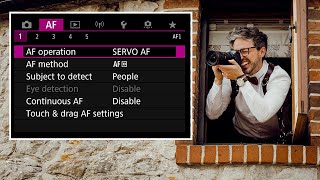 Best AF Settings for Canon mirrorless R5 &amp; R6 for wedding photographers!
