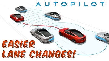 Tesla Tip : An EASIER way to Change Lanes on AutoPilot
