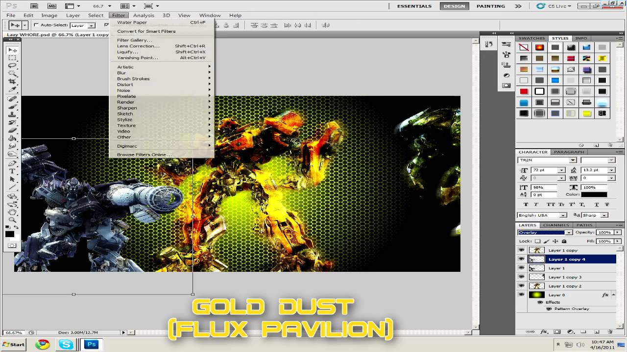 Speed Art // #8 // Transformers Chaos (ARESHD1)