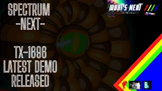 Zx Spectrum Next - Tx-1696 latest demo 2023 - YouTube