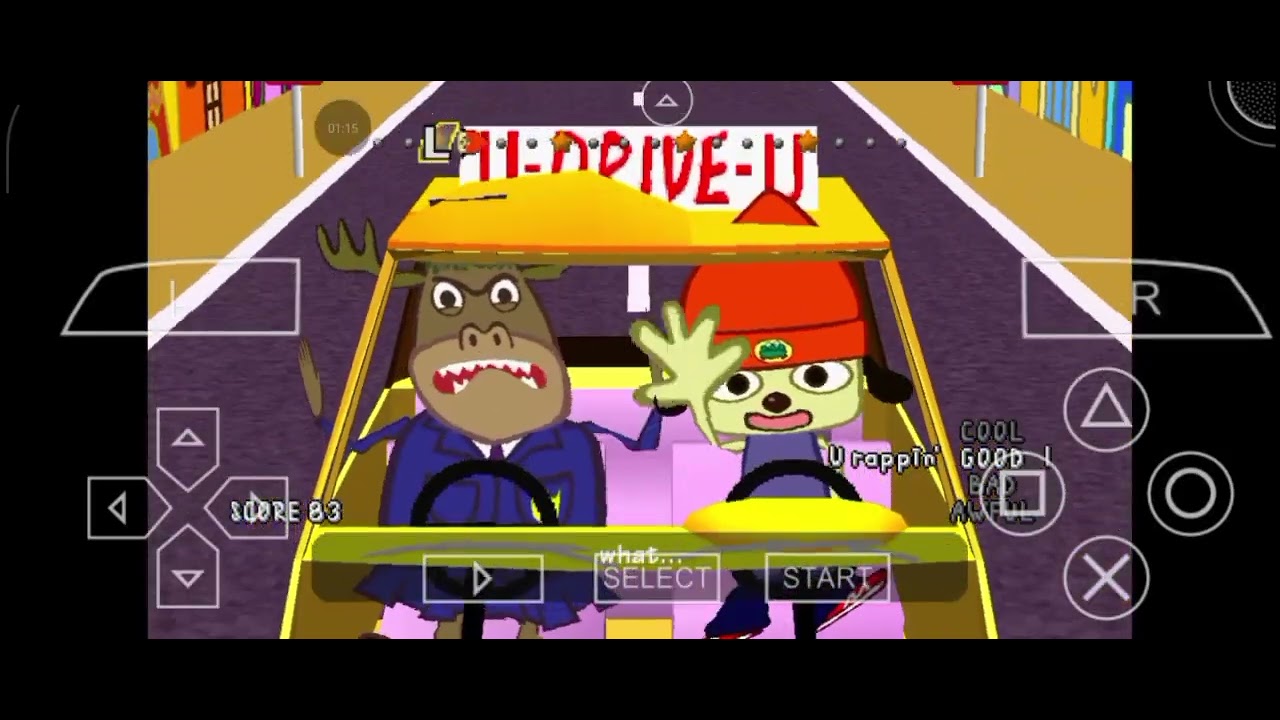 Parappa the rapper: Parappa finally gets his license! (Car rap) - YouTube