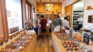 Amazing work of a baker from 2:30 midnight！Baking bread that captivates customers！