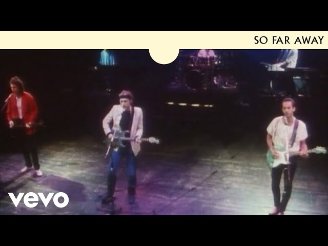 Dire Straits - So Far Away (Official Music Video) class=