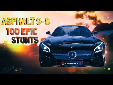 Видео: Asphalt 9-8 TOP 100 EPIC STUNTS | 25 Flat Spins ?! (Funny Thug Life Moments,Bugs,Glitches,) #6,3