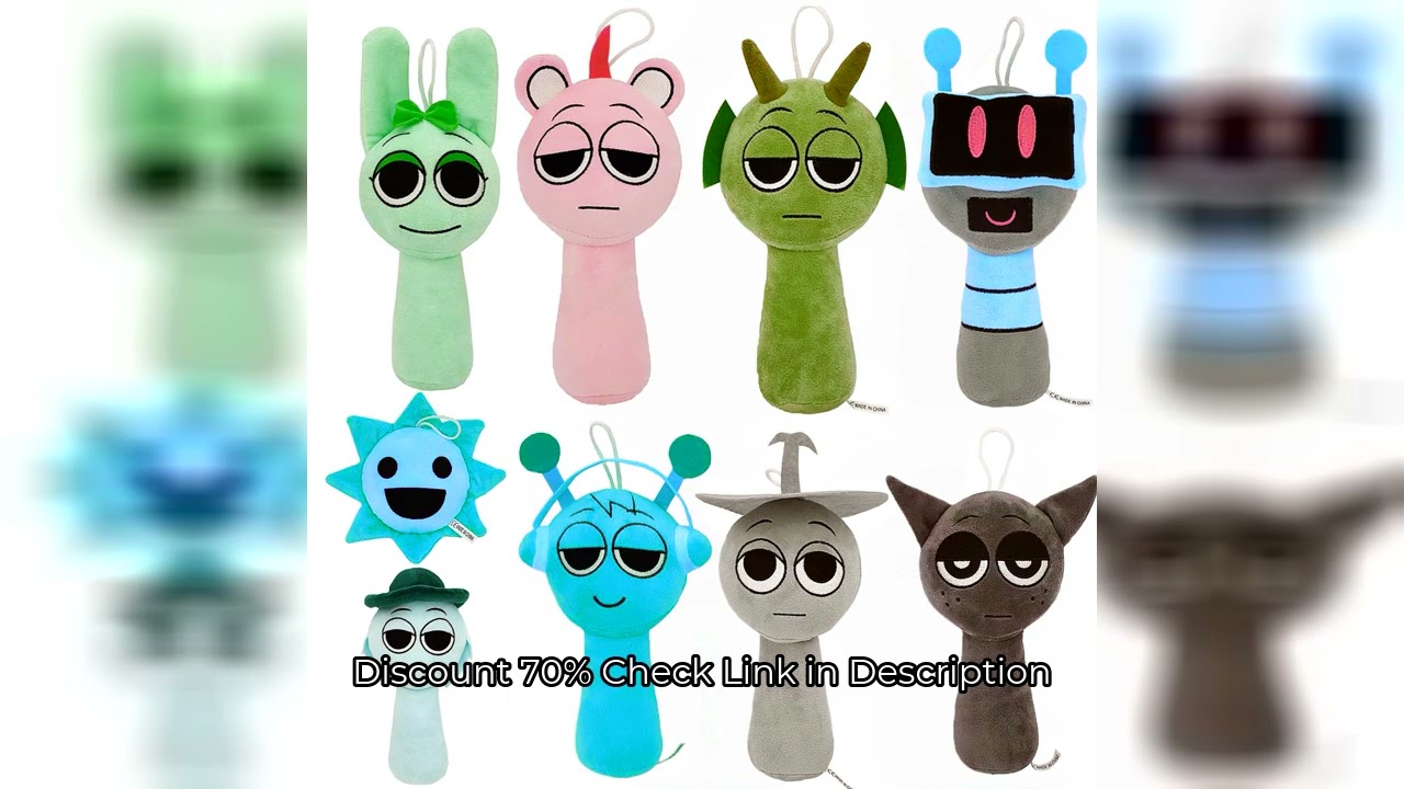 Sprunki Plush Toys Horror Game Toys Cartoon Cute Soft Stuffed Pillow For Kid Birthday Christmas Gift