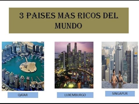 LOS 3 PAISES MAS RICOS DEL MUNDO - YouTube