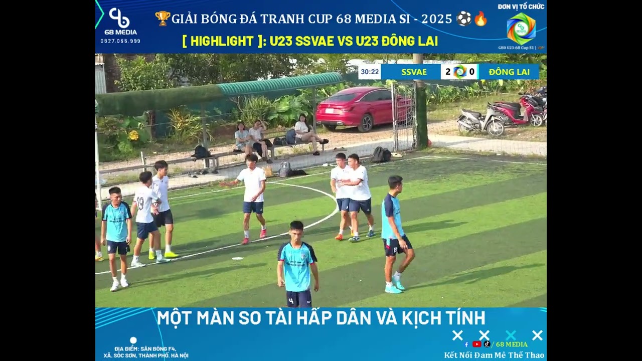 🔥 HIGHLIGHT 🔥 ⚽ U23 SSVAE 3 – 1 U23 ĐÔNG LAI